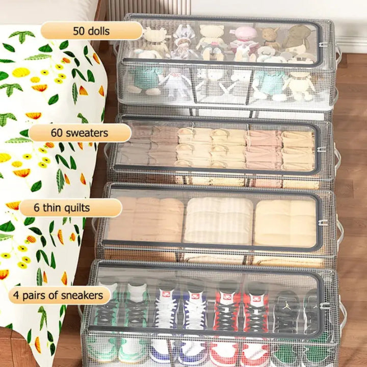 StrideBox — Transparante Schoenen Organizer | 1+1 GRATIS