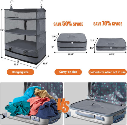 Draagbare hangende reisschappen