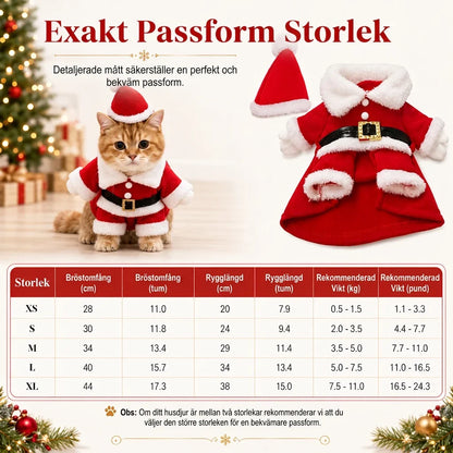 Jolly TailWagger Santa Claus Kostuum — Verspreid Vreugde, Verwarm Harten