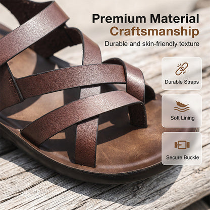 Elliot – Heren Sandalen met Verstelbare Band en Comfortabele Inlegzool