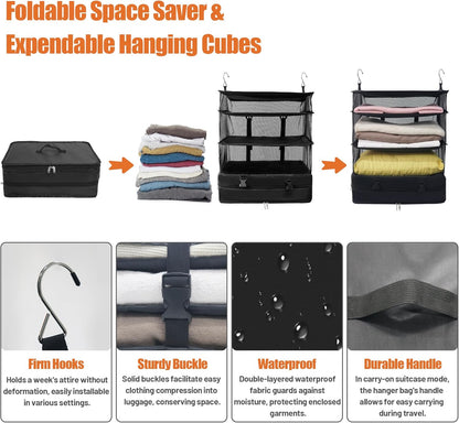 Draagbare hangende reisschappen