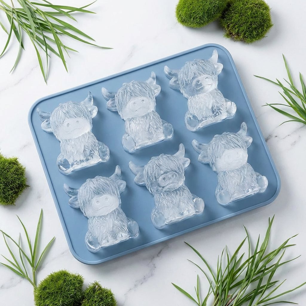 HighlandChill — Koe IJsblokjesvorm | 1+1 GRATIS