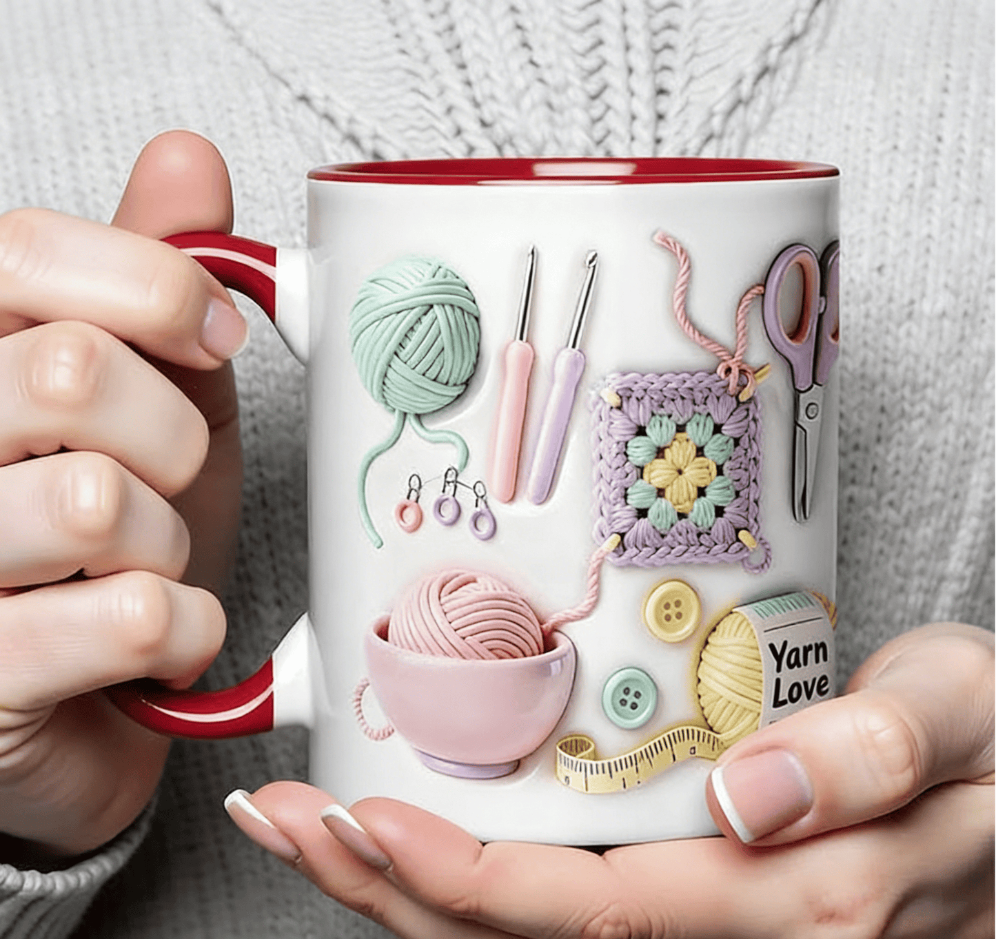 StitchMuse — Creatieve Keramische Mok | 1+1 GRATIS