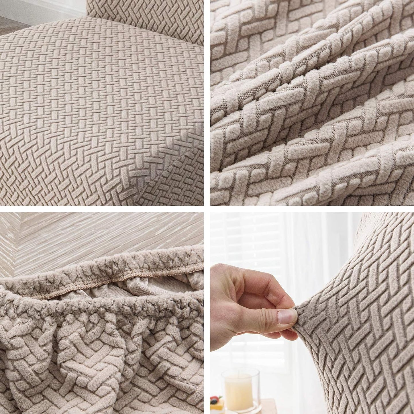 Genina™ – Elastische stoelhoezen | 1+1 GRATIS