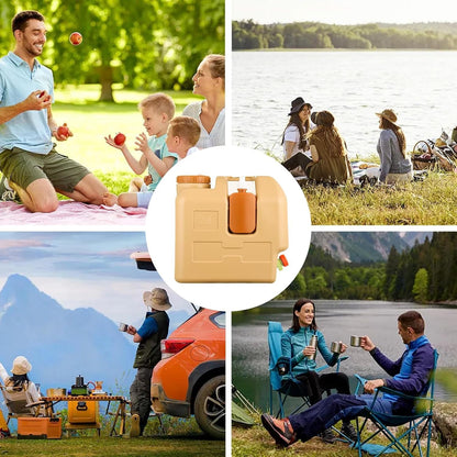 Waterreservoir voor op de camping