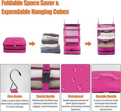 Draagbare hangende reisschappen