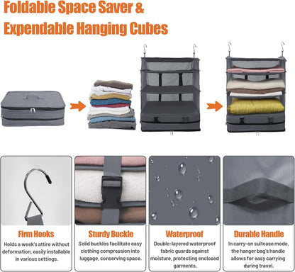 Draagbare hangende reisschappen