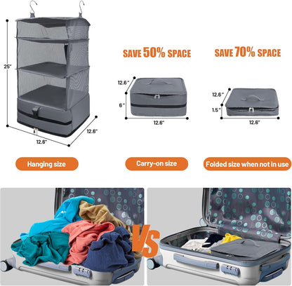 Draagbare hangende reisschappen