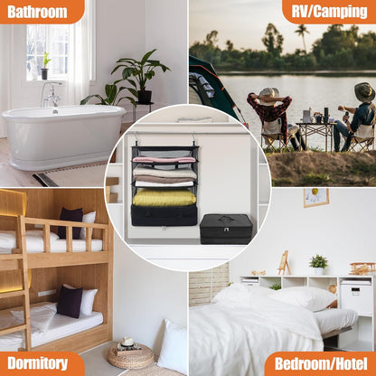 Draagbare hangende reisschappen