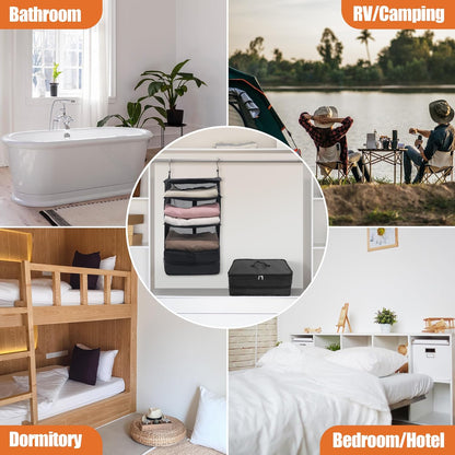 Draagbare hangende reisschappen