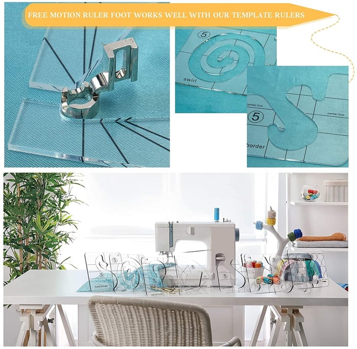 StitchCraft — Quilt Sjabloonset 12 stuks | 50% KORTING