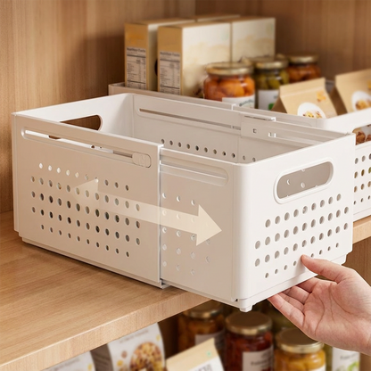 FlexiStack Organizer — Perfecte Ruimtevrijheid