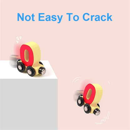 EduTrain – Magnetische Houten Leertrein | 2+1 GRATIS