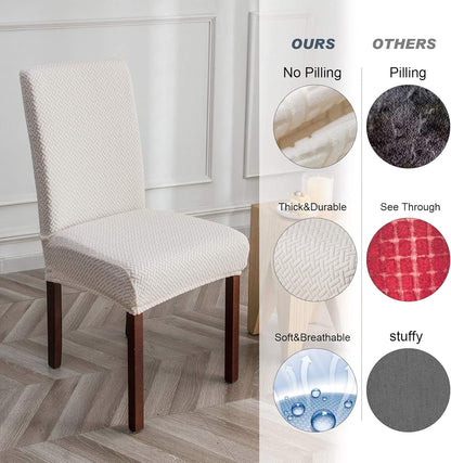 Genina™ – Elastische stoelhoezen | 1+1 GRATIS