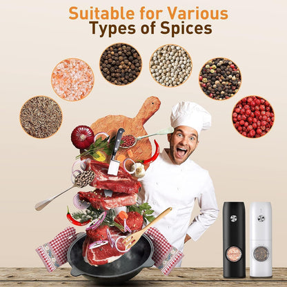 Elektrische zout- en pepermolen