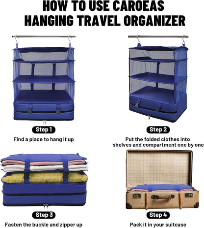 Draagbare hangende reisschappen