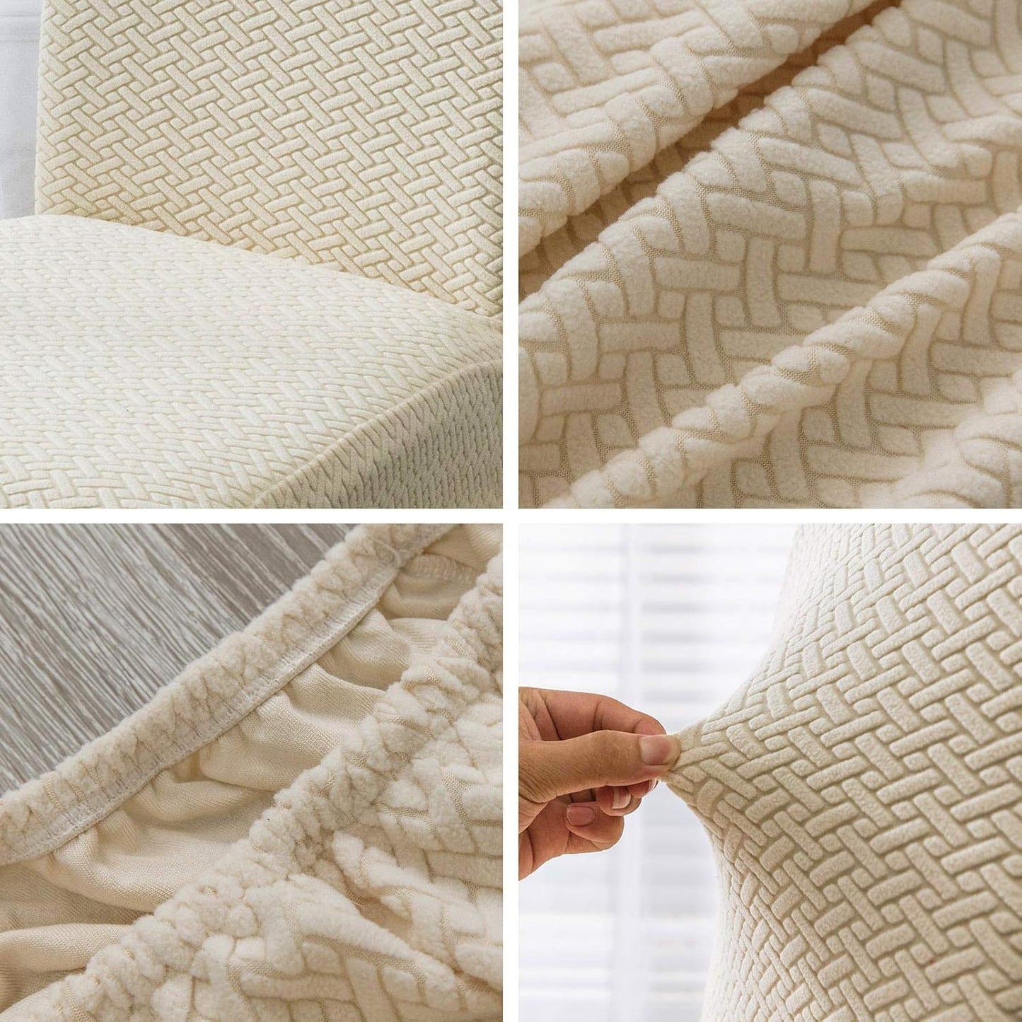 Genina™ – Elastische stoelhoezen | 1+1 GRATIS