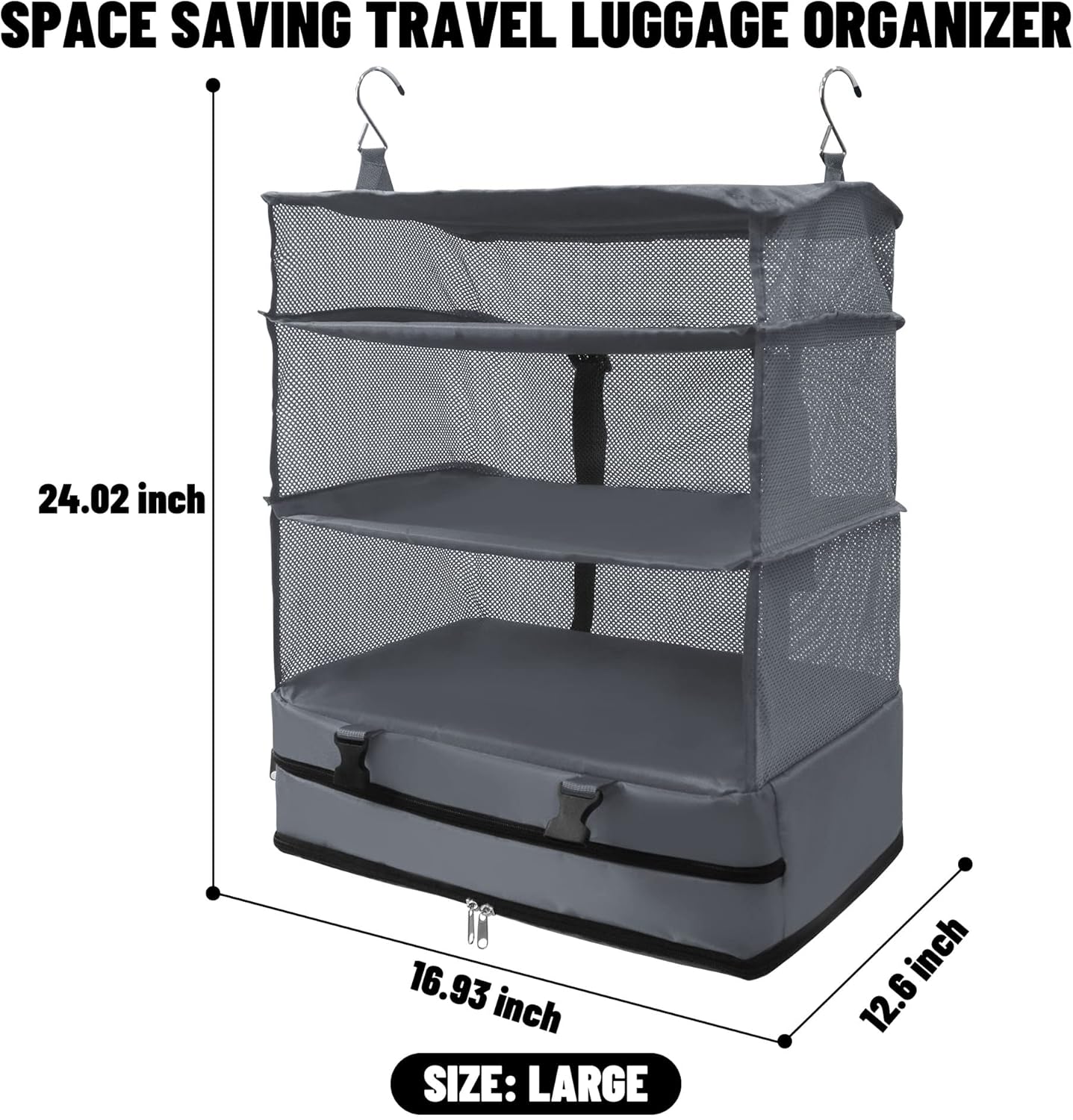 Draagbare hangende reisschappen