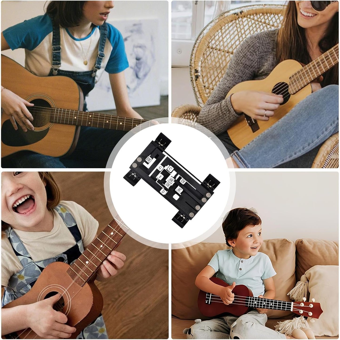 ChordMaster - Gitaar beginners één-sleutel akkoorden leerhulpjes | 50% KORTING