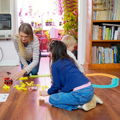 Anti-zwaartekracht railset