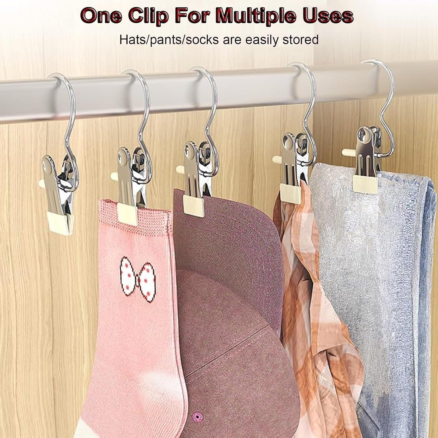 Multifunctionele klemhaak