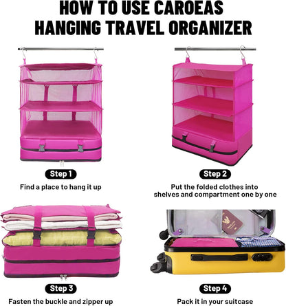 Draagbare hangende reisschappen