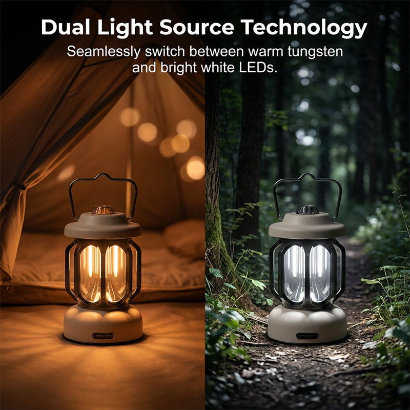 LuminaPulse — Draagbare Outdoor Lantaarn | 50% KORTING