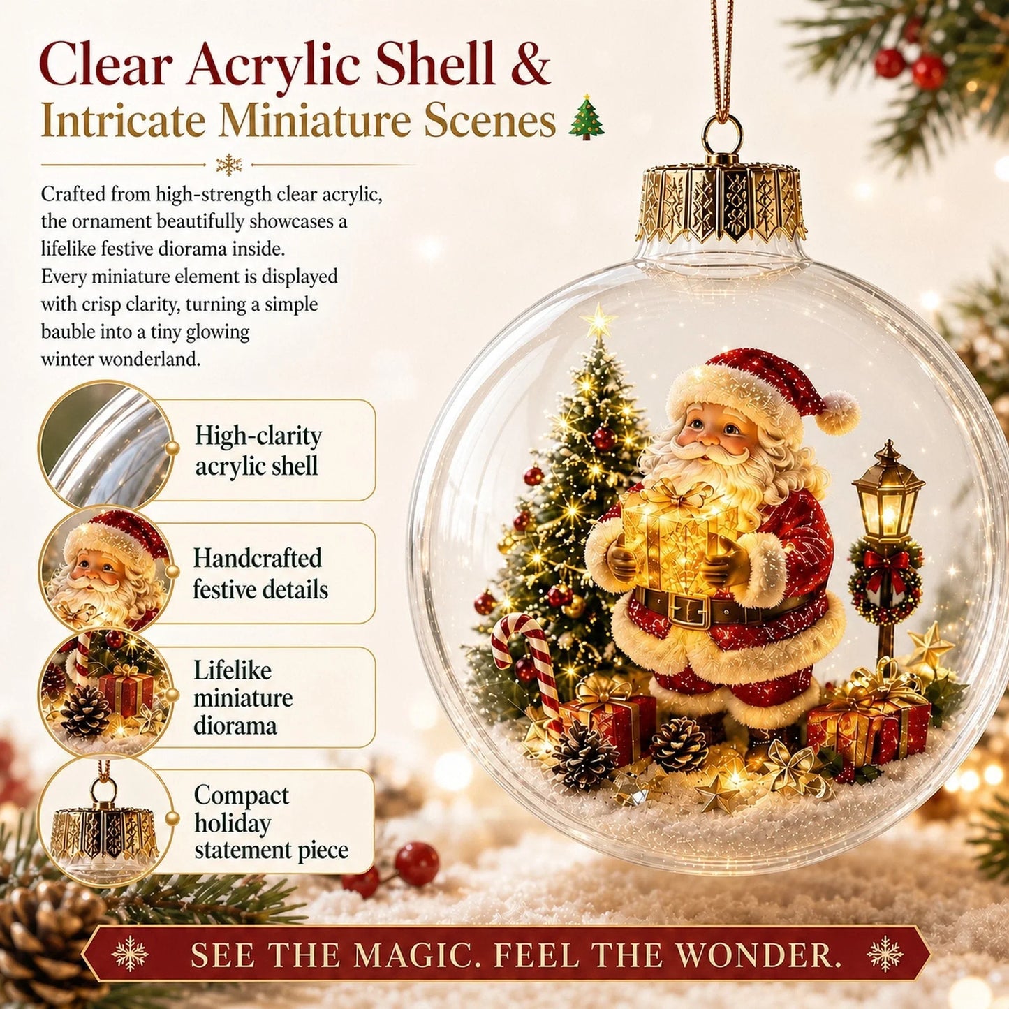 LuminaraCharm Ornament — Straalt Warmte en Vreugde uit