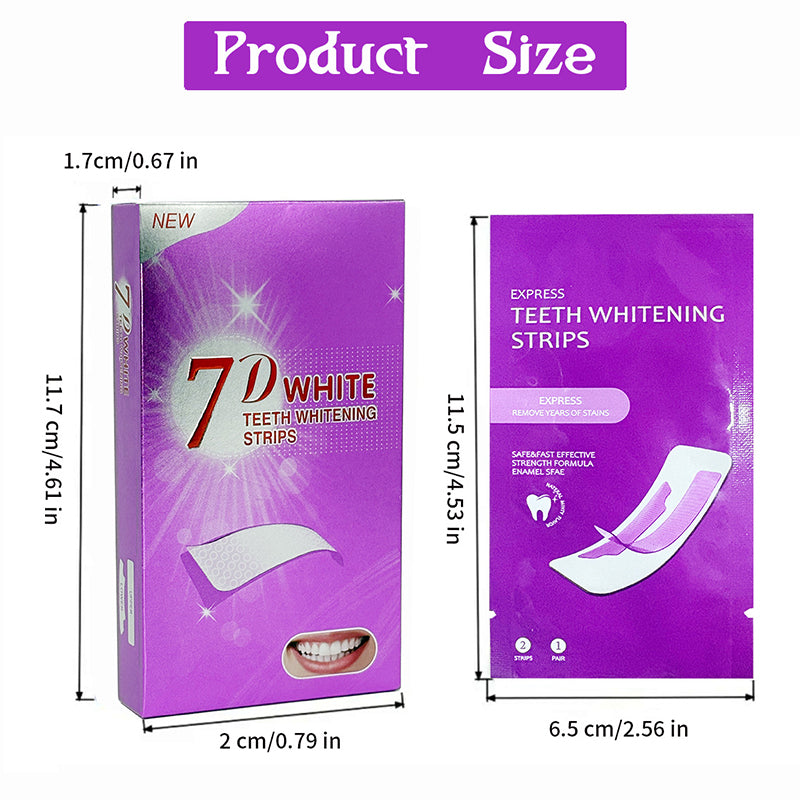 Radiant Smile Strips 14 Stuks — Gemakkelijke Helderheidsverbetering