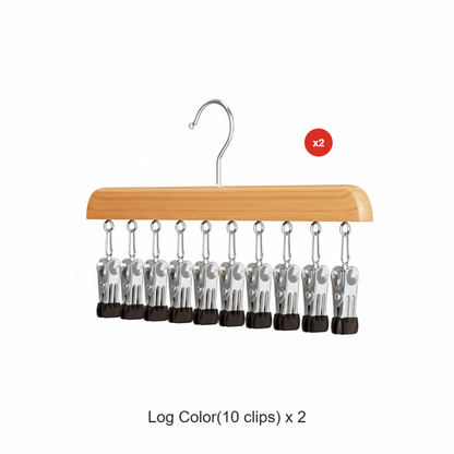 ClosetMagic – Houten Multi Hanger | 1+1 GRATIS