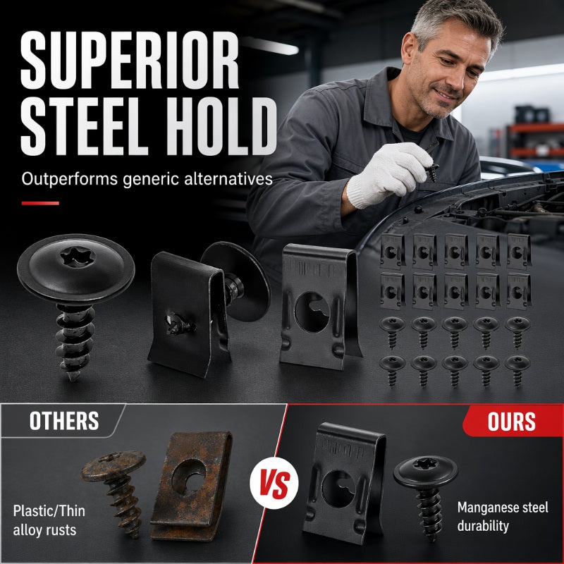 IronGrip U-Clips – Beveilig panelen, voel je beschermd