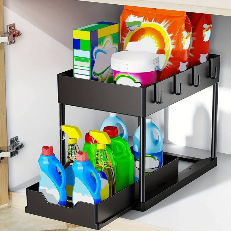CabinetPro — Uitschuifbare Kast Organizer | 50% KORTING