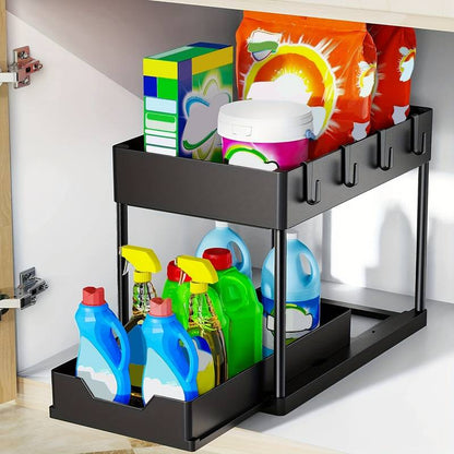 CabinetPro — Uitschuifbare Kast Organizer | 50% KORTING