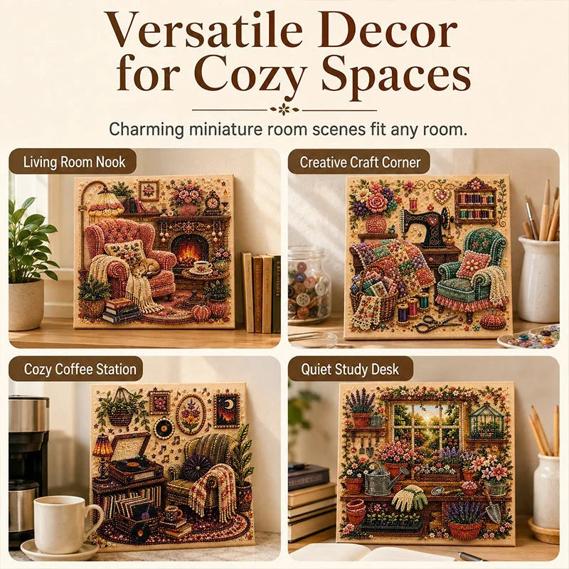LumaCraft Diamond Art Set – Ontsteek Vreugde, Ontspan Diep