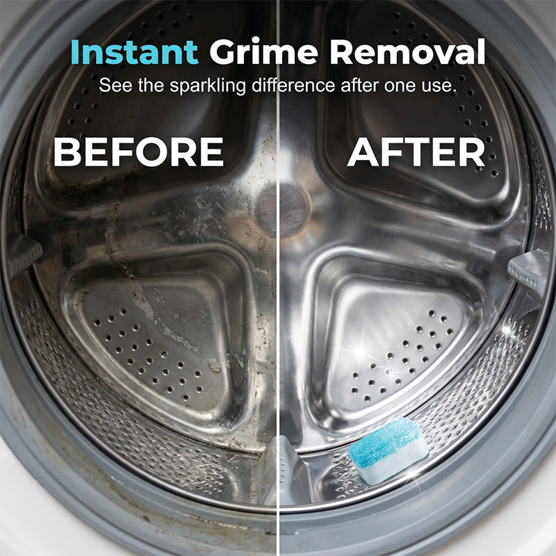 WasherRefresh 12 stuks — Wasmachine Reinigingstabletten | 1+2  doosGRATIS