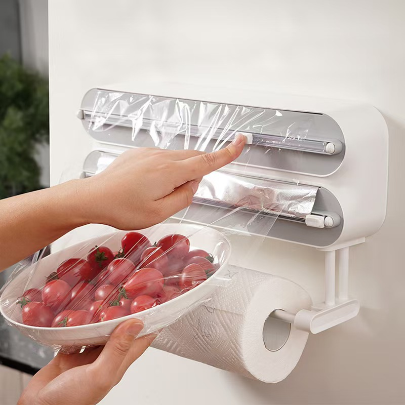 Magnetische folie- en handdoekhouder — Direct overzichtelijk, moeiteloos georganiseerd