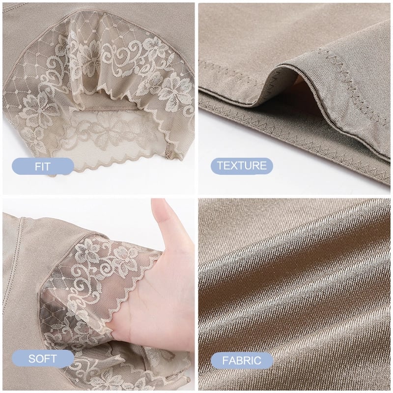 Emma™ – Zijdezachte Slip met Hoge Taille | 1+2 GRATIS