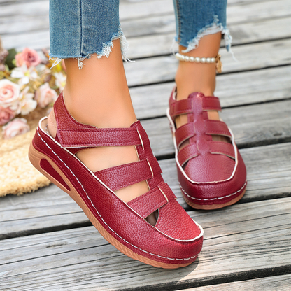 Liesel — Orthopedische Ademende Zomerschoenen met Klittenbandsluiting