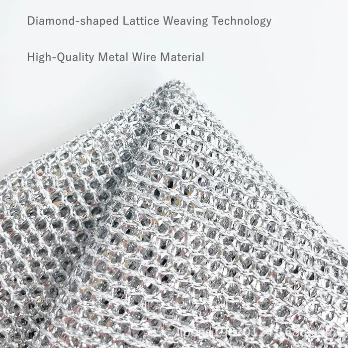 ScrubMesh™ – Krasvrije Schrobdoek Voor Moeiteloos Schoonmaken | 5+5 GRATIS