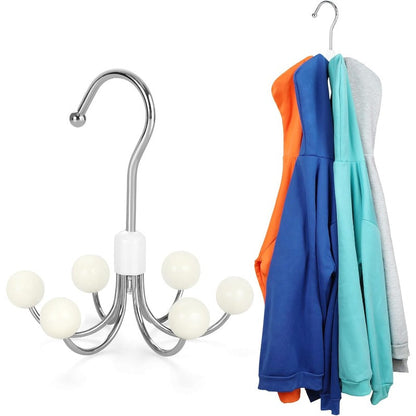 ClosetMaster – 360° draaibare hoodie- en tasorganizer | 1+2 GRATIS