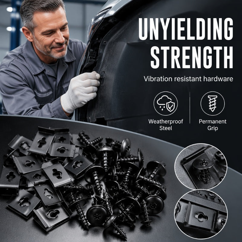 IronGrip U-Clips – Beveilig panelen, voel je beschermd