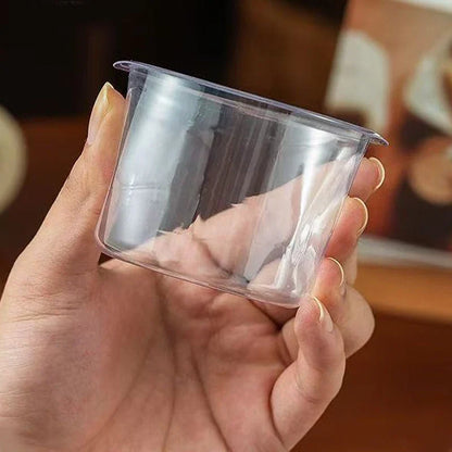 SnackSculpt Draagbare Beker — Schoon en Mooi Praktisch