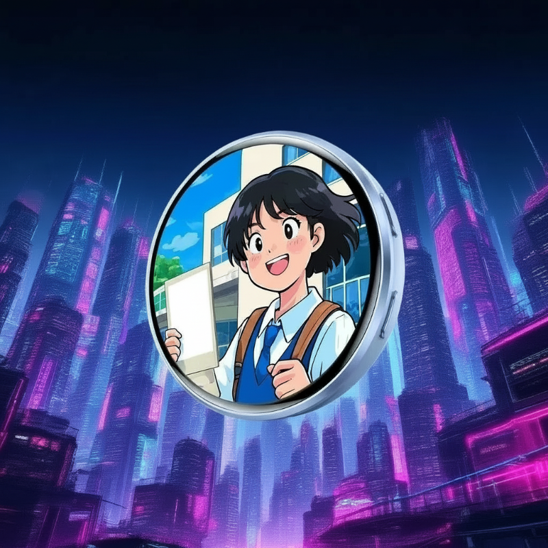 GlowBadge – Digitale Display E-Badge 2026 | 50% KORTING