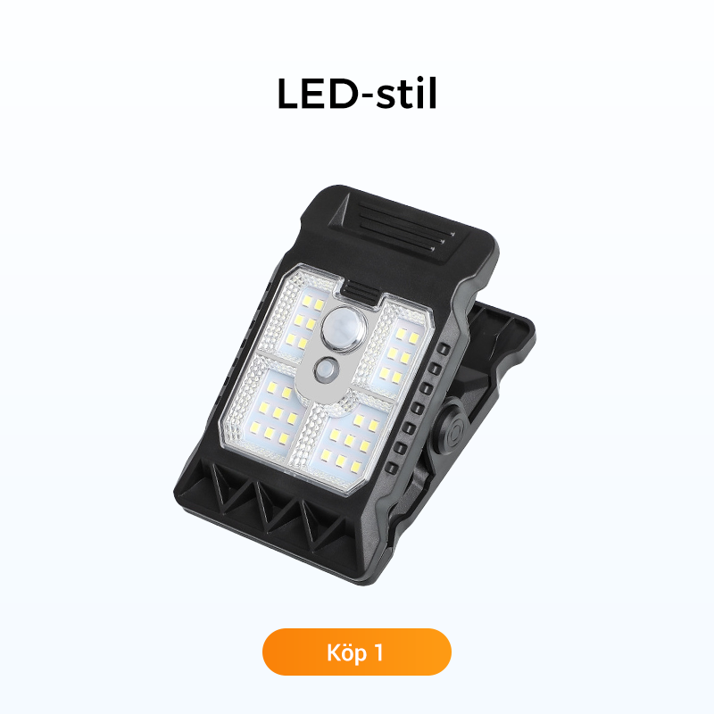 Zonne Bewegingssensorlamp — Directe beveiligingsverlichting