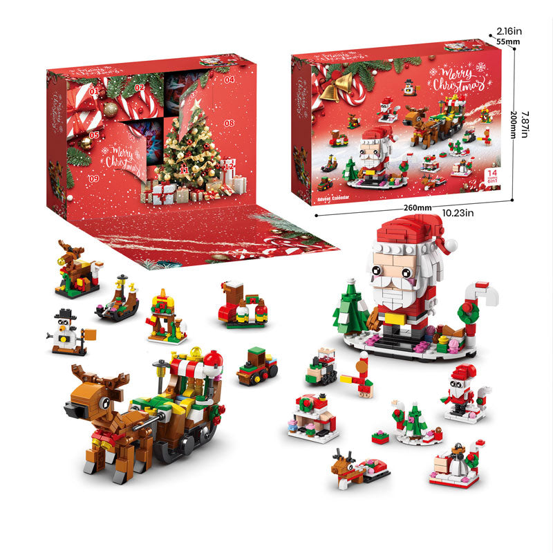MerryBlocks – Kerst Mini Bouwset | 50% KORTING