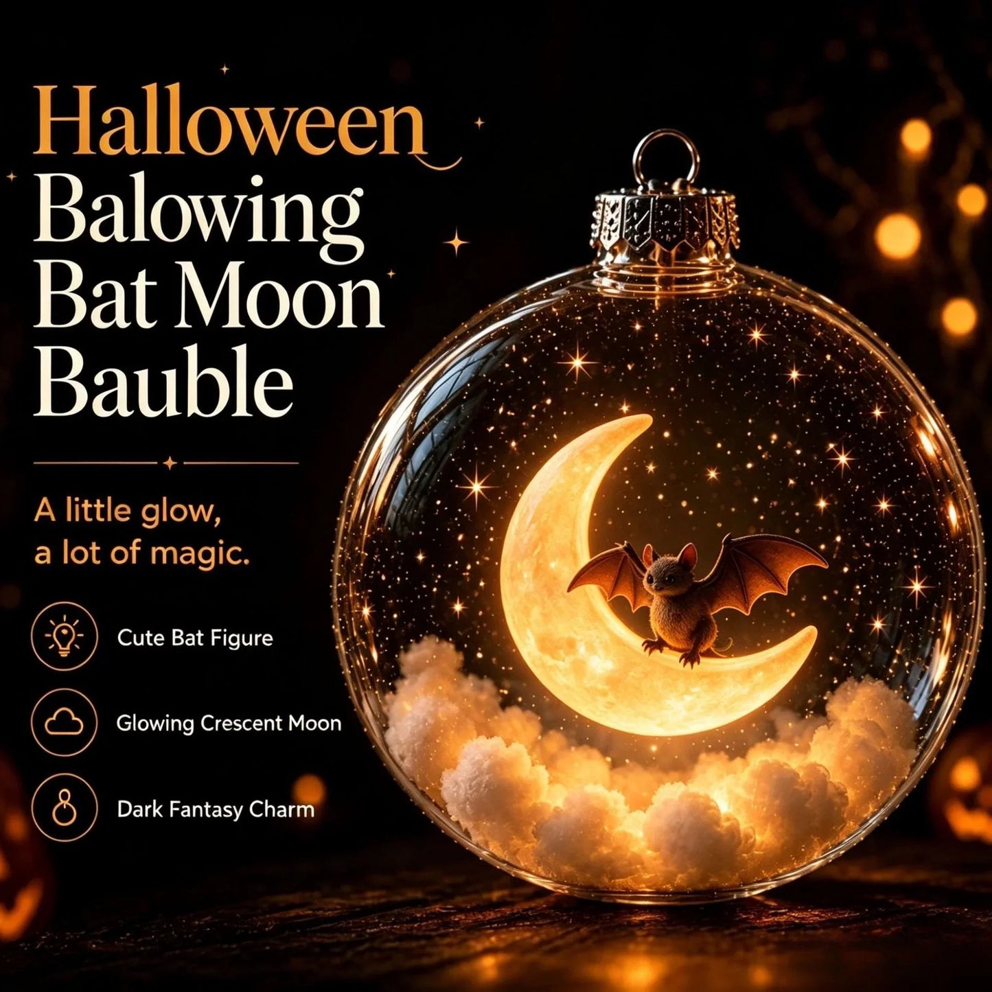 LumaFable Mini Hanglampen – Ontsteek Gezellige Halloweenmagie