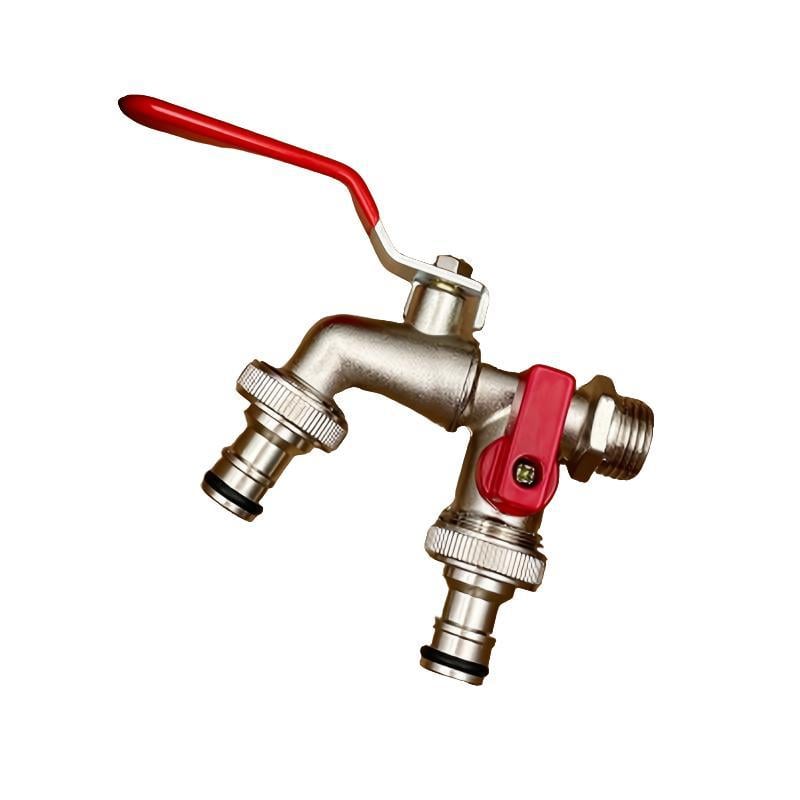 FlowSplit — Dubbele Waterverdeler | 1+1  GRATIS