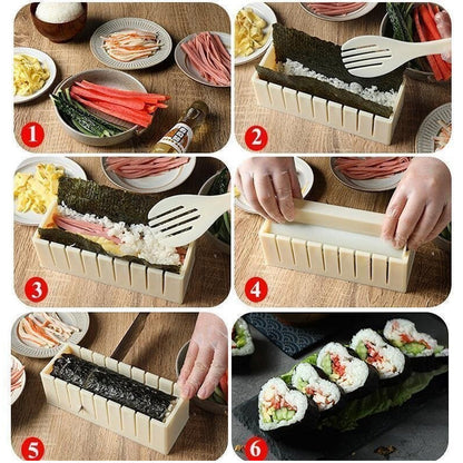 QuickSushi™ - Uw snelle manier om zelfgemaakte sushi te maken | 40% KORTING