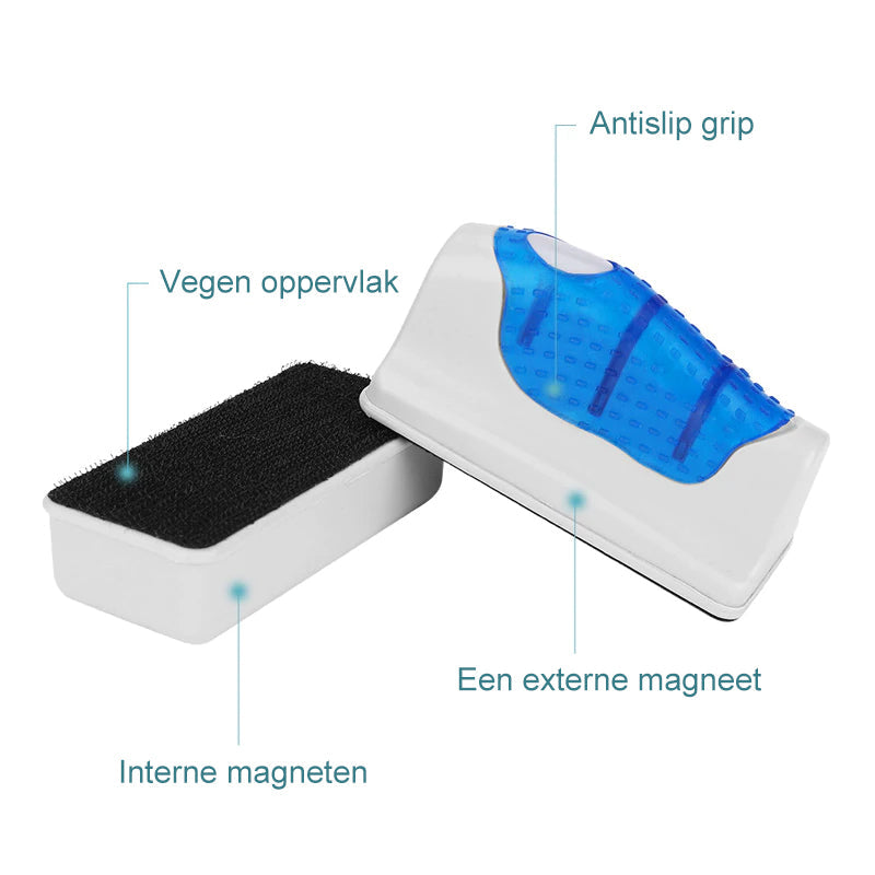 Magnetische dubbelzijdige borstel voor aquarium