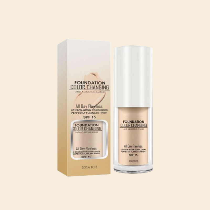 Zweetbestendige en langhoudende make-up foundation